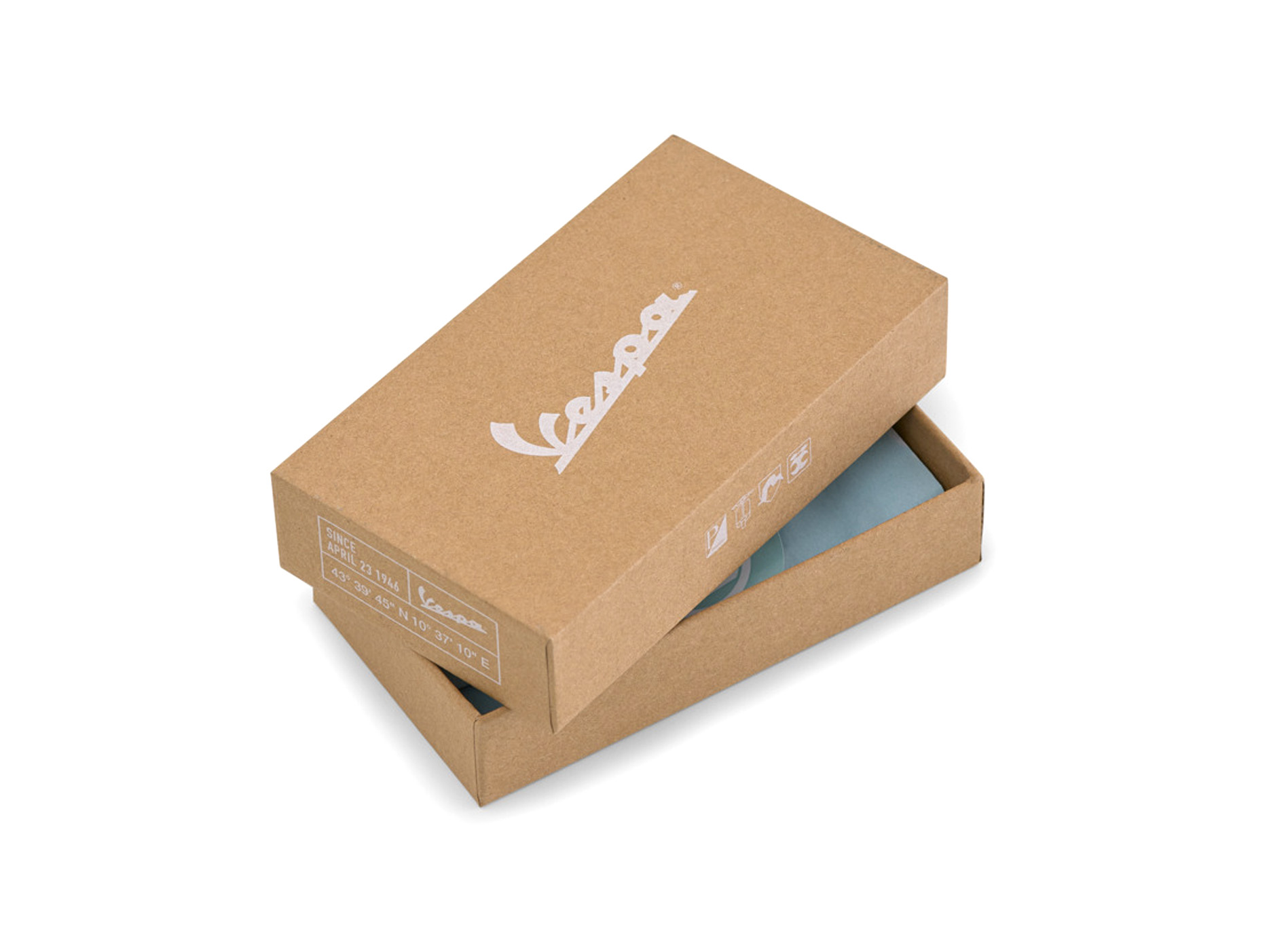 Vespa-sleutelhanger Origin groen DEC-collectie