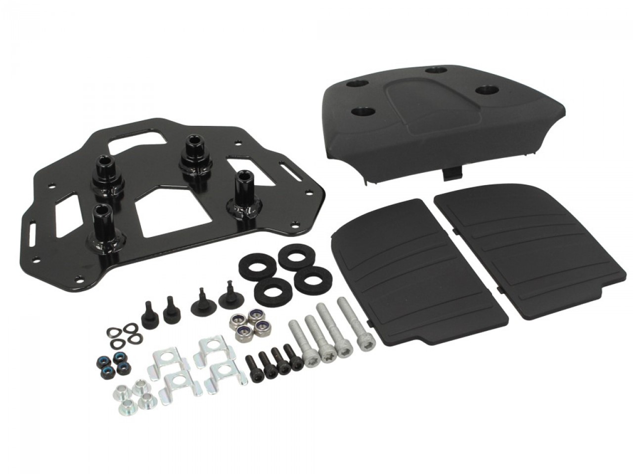 Topkofferset voor MP3 (incl. montageplaat) 37 l, zwart, universo 91/B