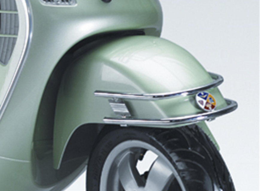 Spatbord voorbumper voor Vespa GTS/GTS Super/GTV/GT 60/GT/GT L 125-300cc, chroom