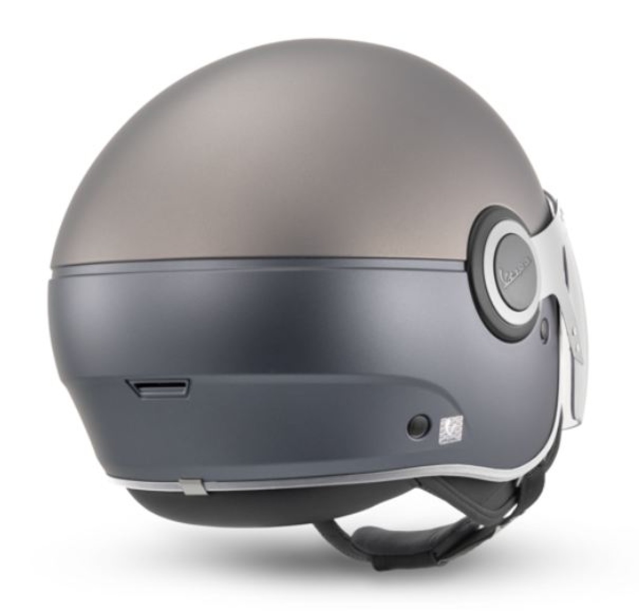 Vespa jethelm Demi Jet, Argentario titanium