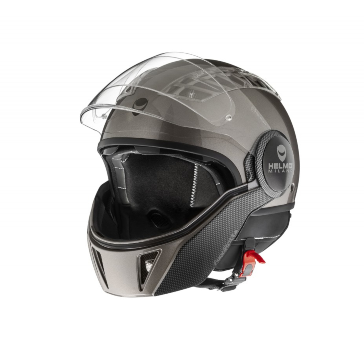 Helmo Milano Volstraalhelm, FuoriRotta, grijs glanzend