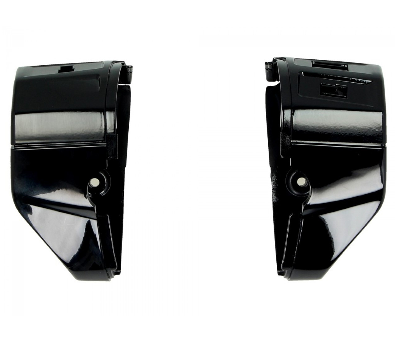 Schakelaarbehuizing, glanzend zwart voor Vespa Primavera / Sprint (50cc)