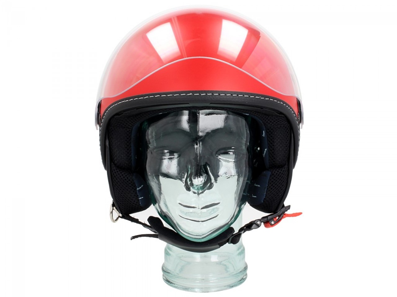 Vespa Jet Helm Vizier 3.0 rood profondo