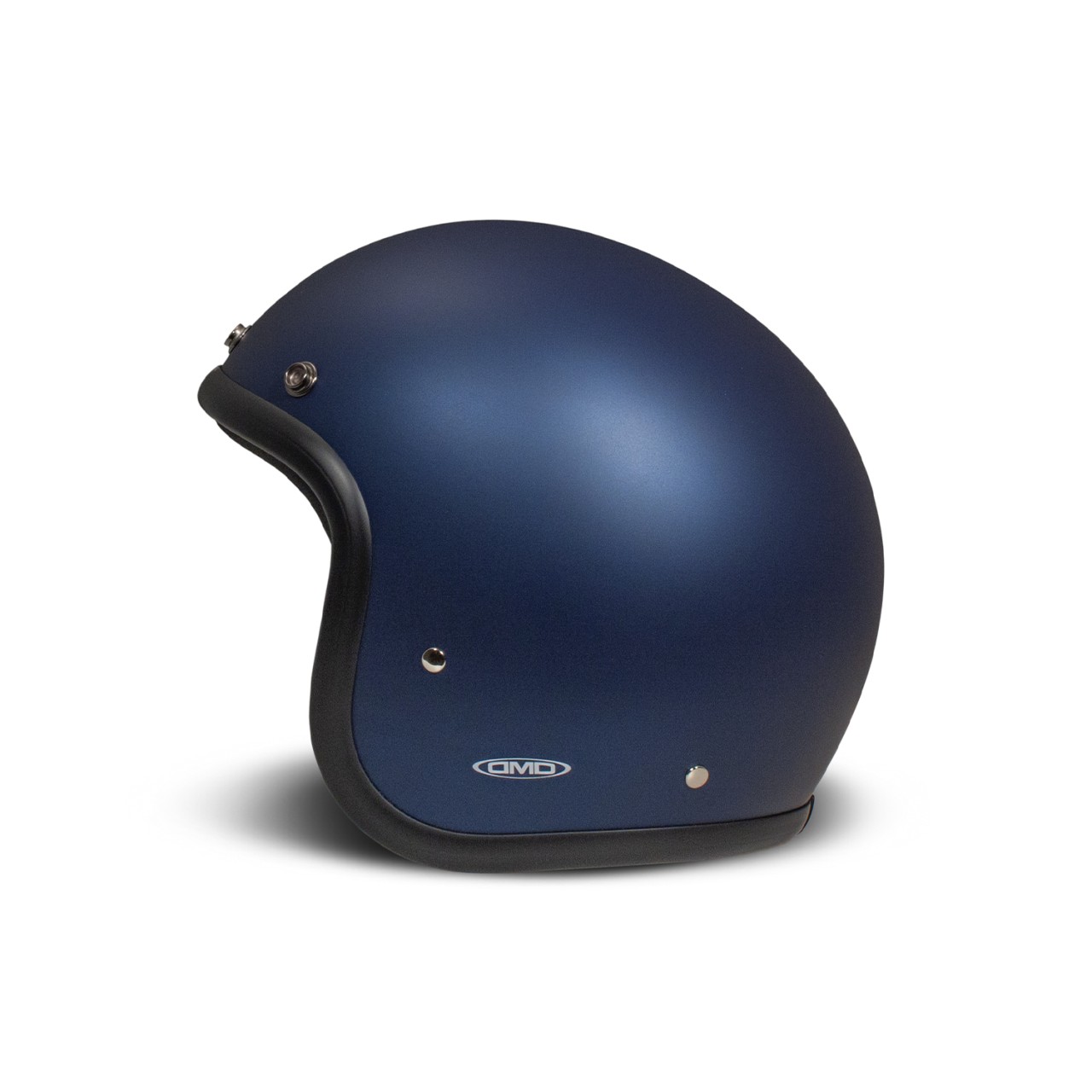 DMD jethelm Retro, blauw, mat, Matt Deep Blue, glasvezel, ECE 22.06