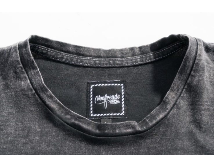 T-shirt "Life is better on a Rally", heren zwart stone washed