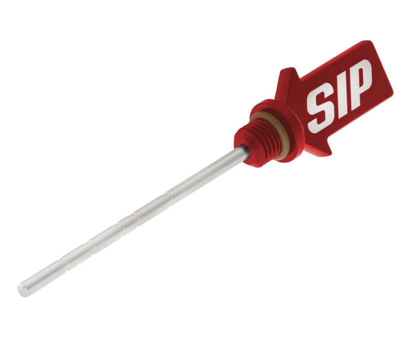 Oliepeilstok versnellingsbakolie, rood mat