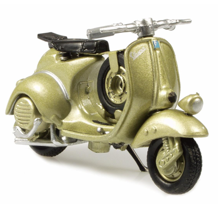 Model Vespa 125 6 Giorni (1952), brons