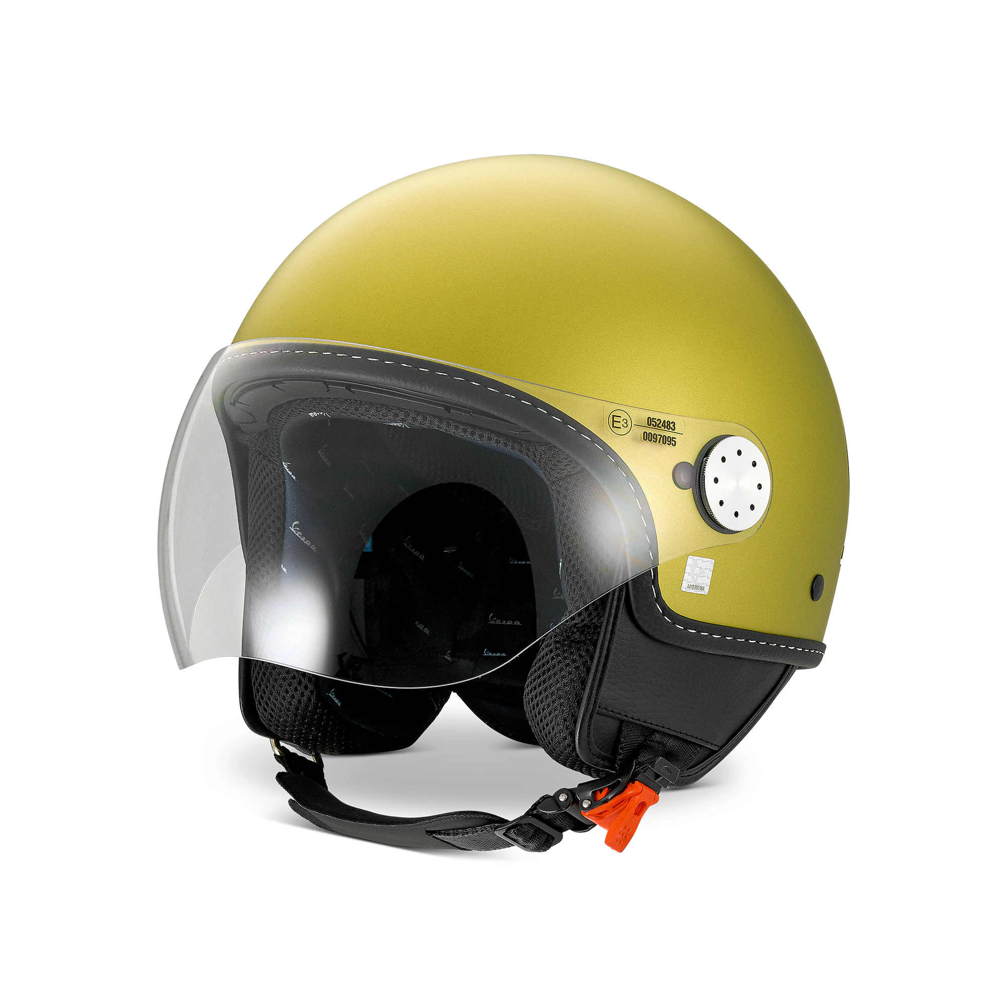 Vespa jethelm Vizier 4.0 groen ambizioso mat
