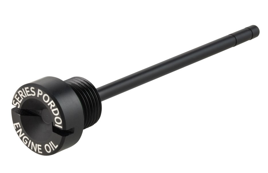 Olievulplug motorolie voor Vespa GTS/GTS Super/GTV 300cc HPE, mat zwart