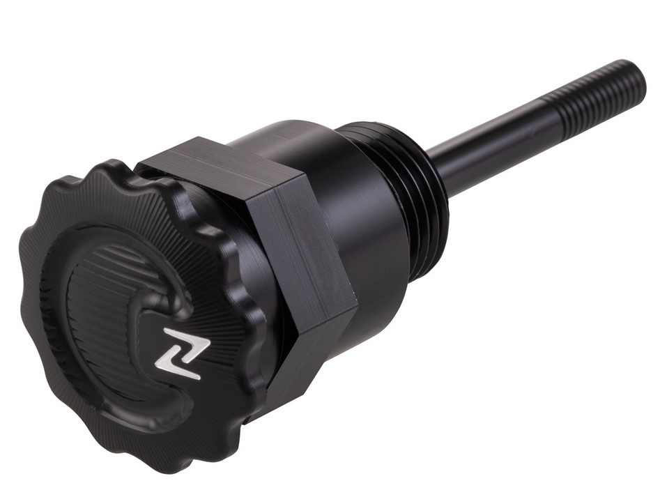 Olievulplug motorolie "Vintage" voor Vespa, zwart