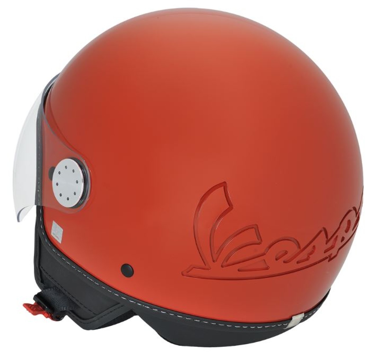 Vespa jethelm, Vespa vizier LangHe, oranje baksteen/oranje impulsivo (A11)