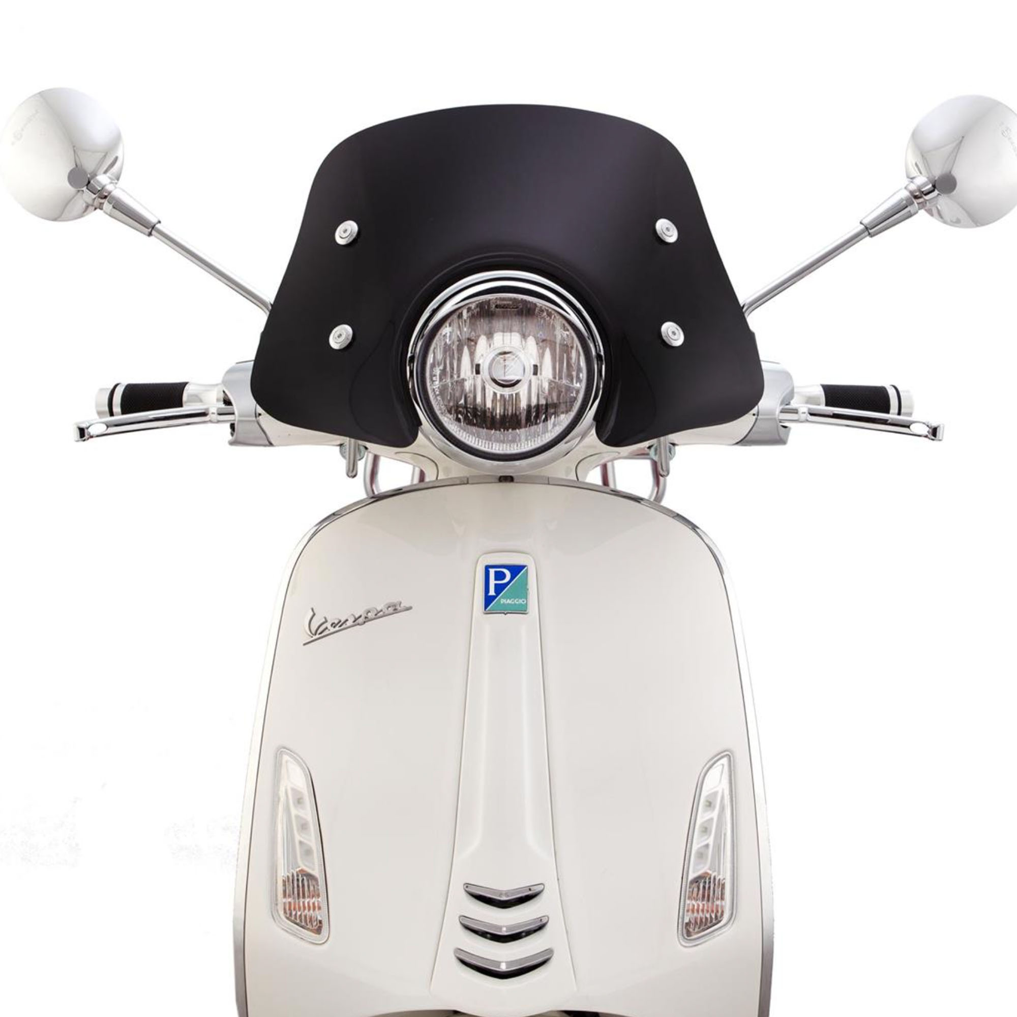 Windscherm Ermax Piccolo voor Vespa Sprint - zwart