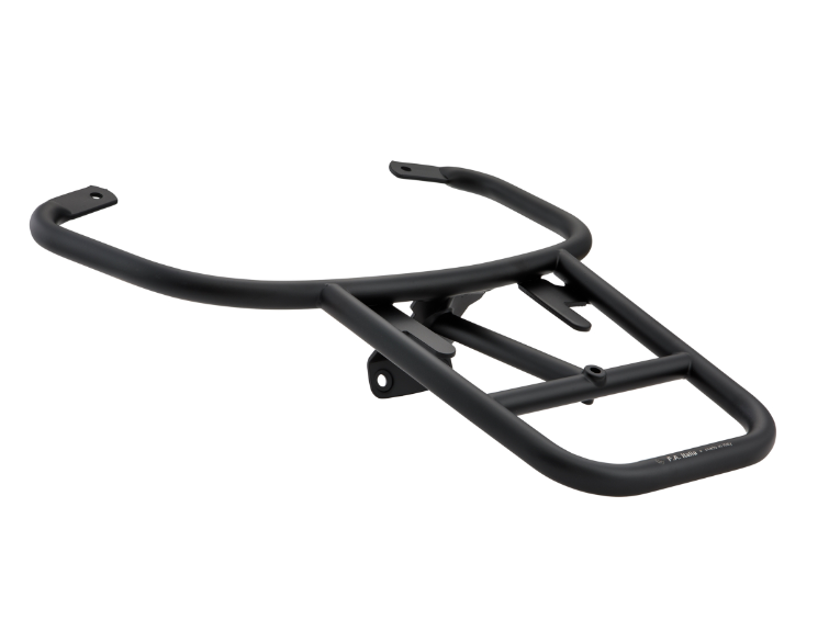 Bagagerek achteraan voor Vespa LX /LXV /S 50-150cc, zwart
