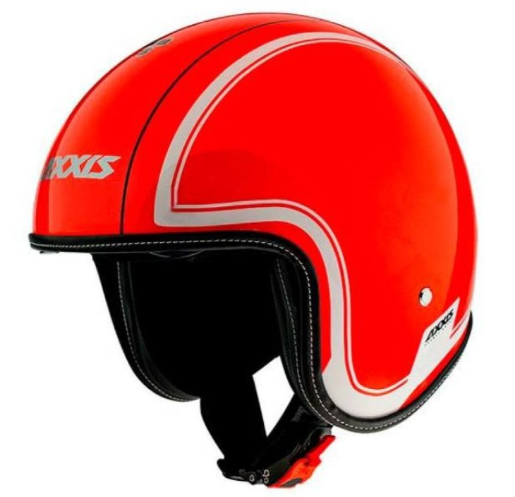 Axxis jethelm, Hornet SV Royal, glanzend rood