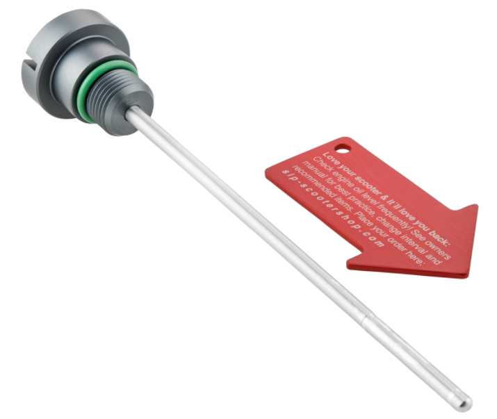 Olievulplug motorolie voor Vespa Primavera/Sprint 125-150cc d.w.z. 3V 4T AC, grijs