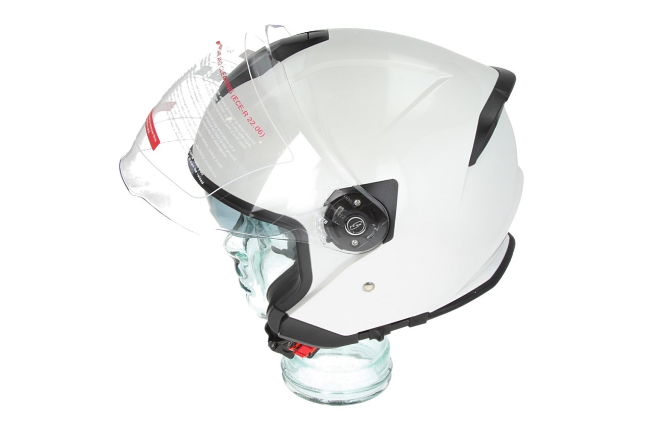 Piaggio jethelm Full Jet PFJ, glanzend wit