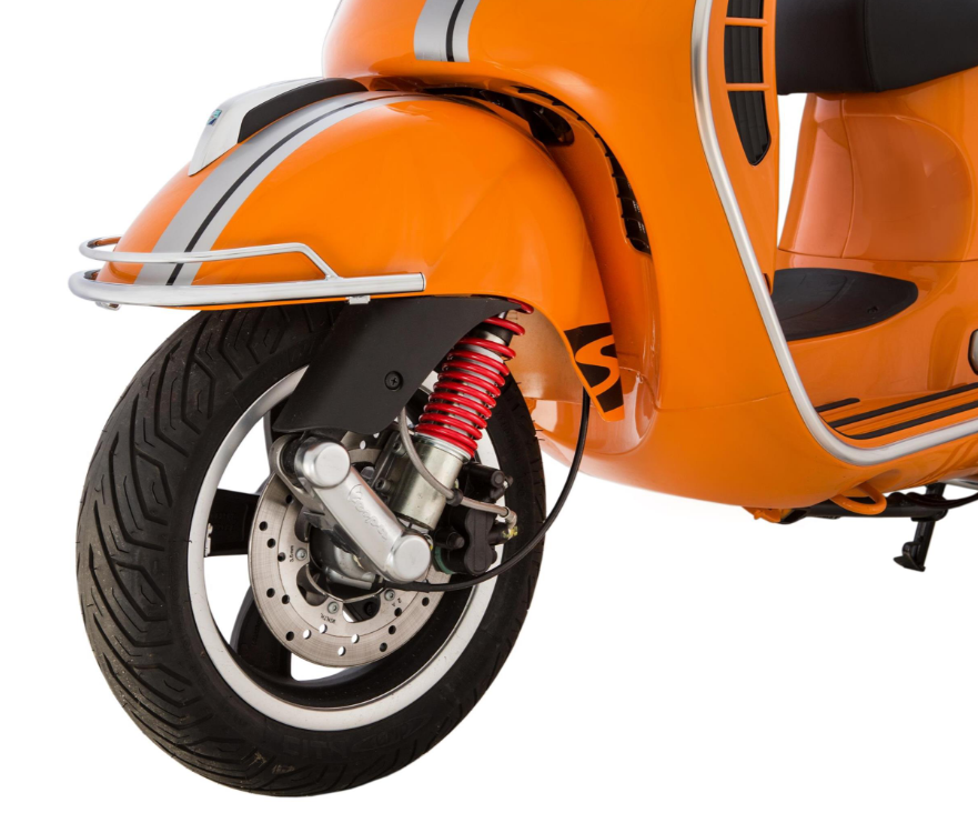 Spatbord voorbumper voor Vespa GTS/GTS Super/GTV/GT 60/GT/GT L 125-300cc, chroom