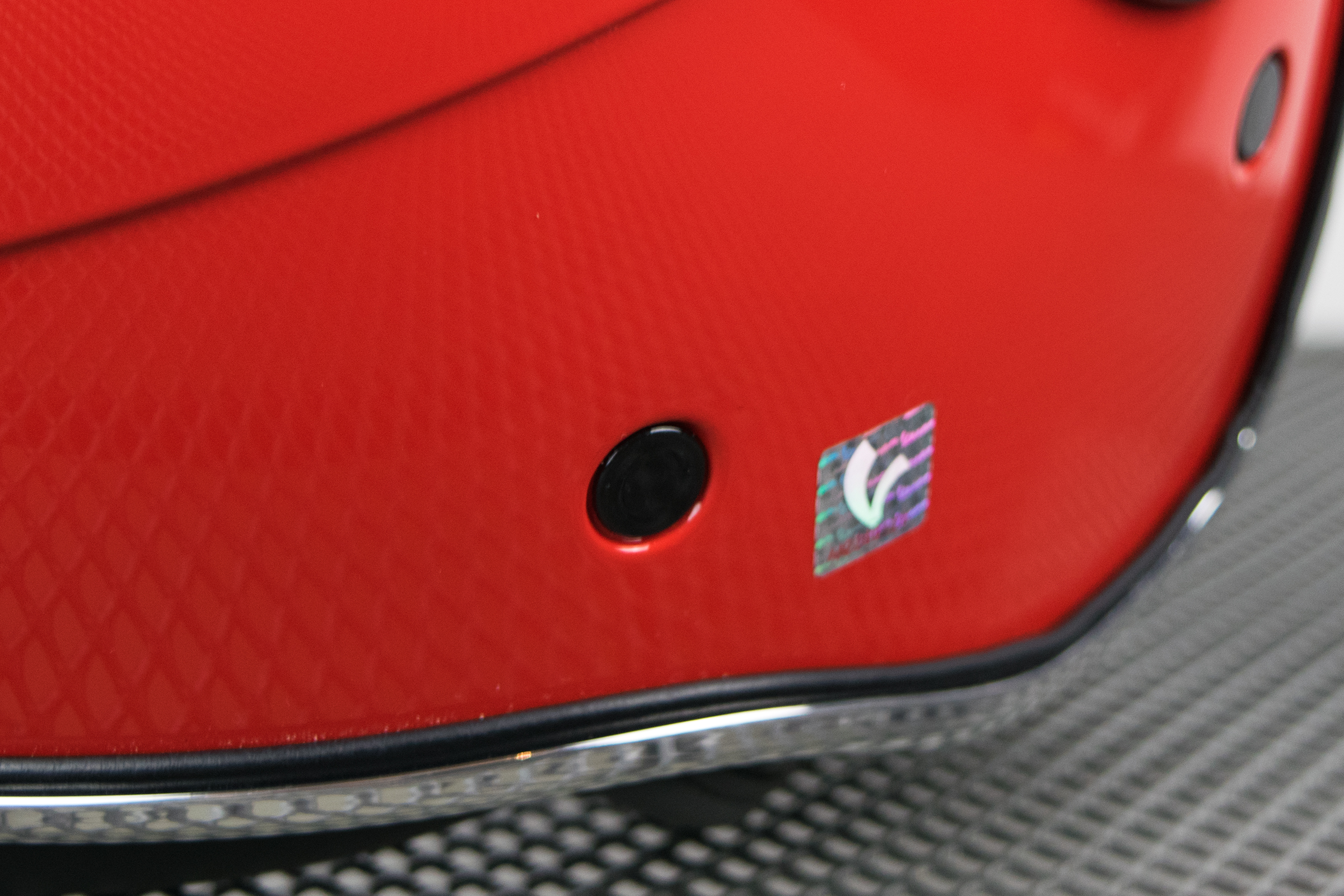Vespa Jet Helm VJ rood