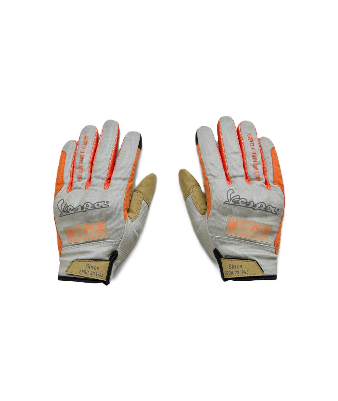 Vespa handschoenen beige DEC
