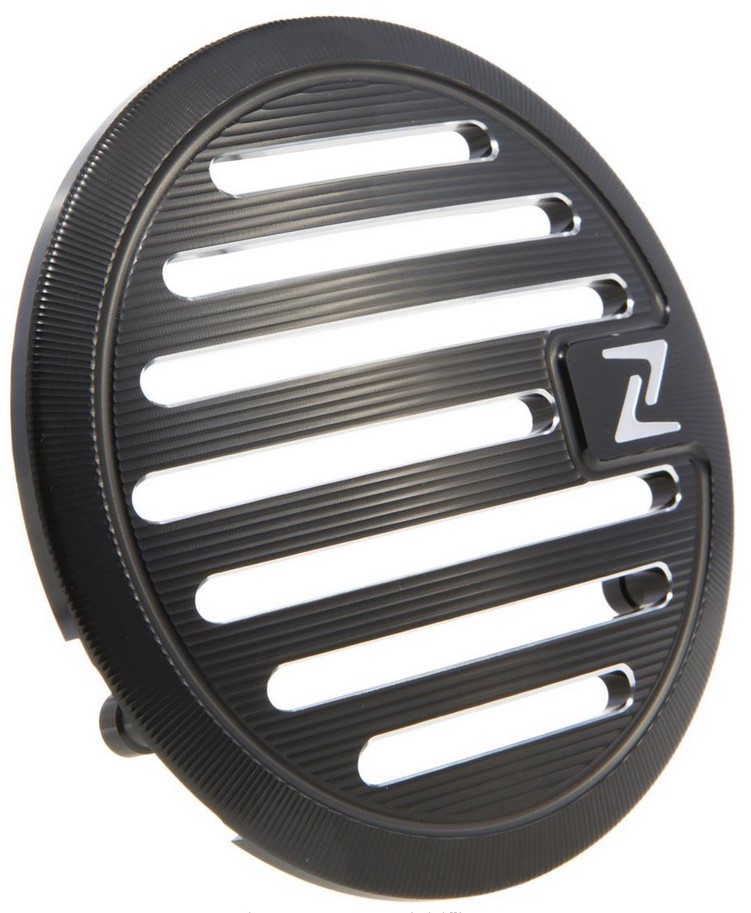 LEADER "Vintage" vario deksel voor Vespa, zwart