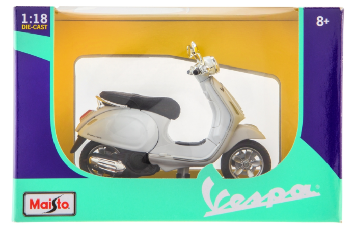 Model VESPA Primavera 150 (2014), wit