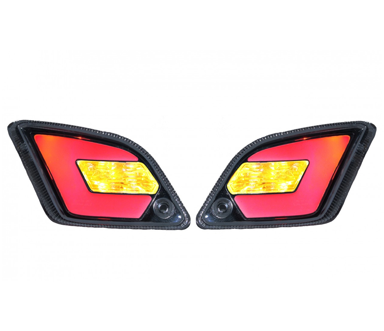 LED-richtingaanwijzerset achter, getint voor Vespa GT, GTL, GTV, GTS 125-300 (2014-2018)