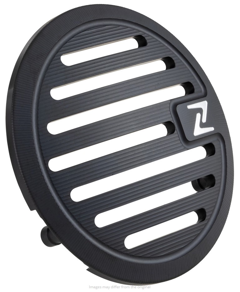 Deksel vario deksel LEADER "Vintage" voor Vespa, mat zwart