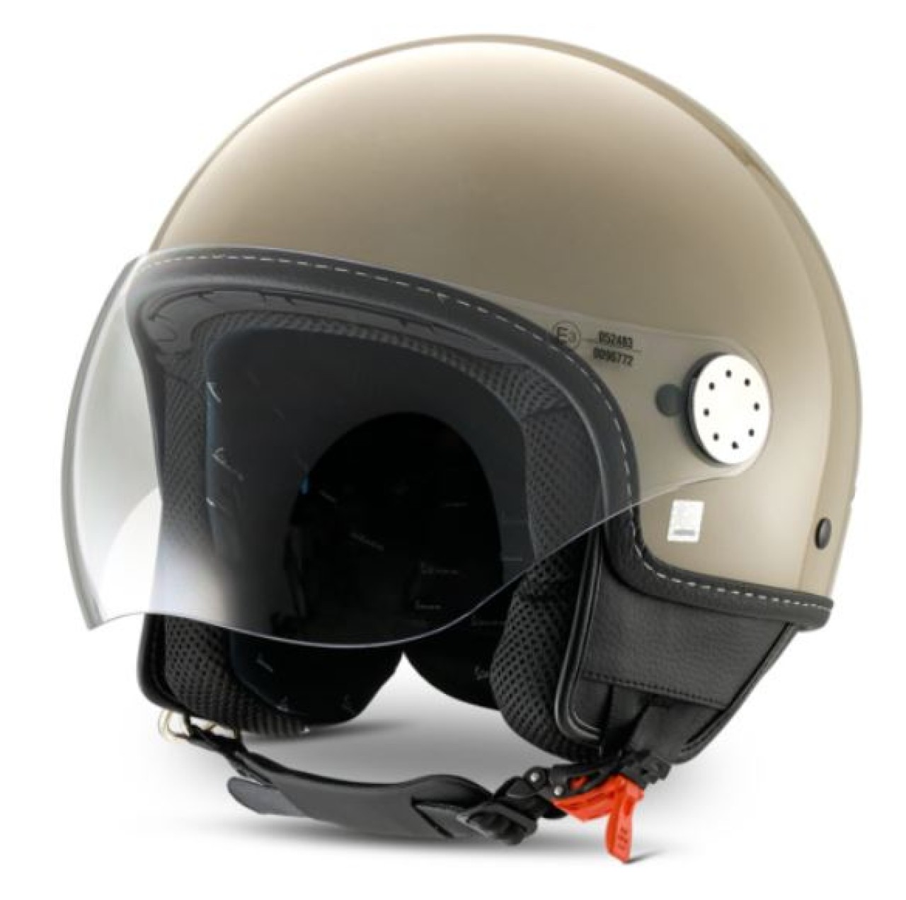 Vespa Jethelm, Vespa Visor LangHe, beige glänzend (Q01) - XL