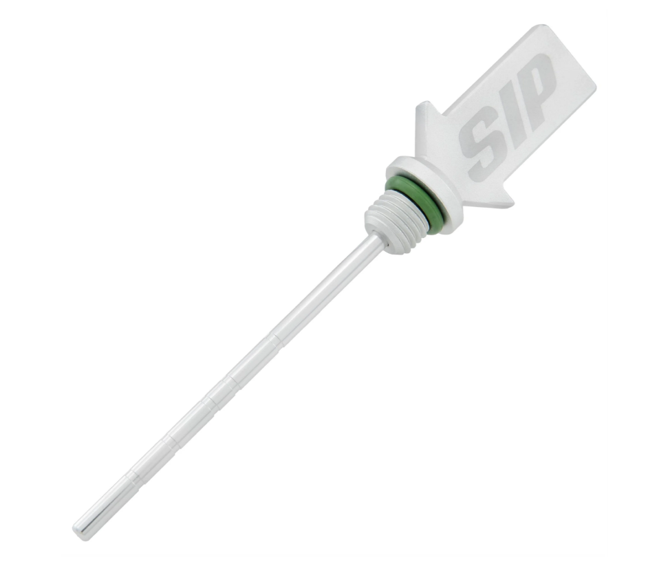 Oliepeilstok versnellingsbakolie, zilver mat