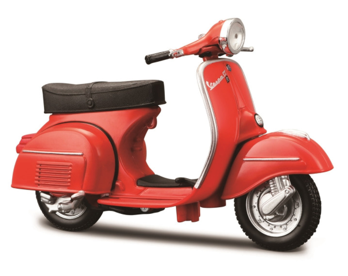 Model Vespa 125 GTR (1968), rood