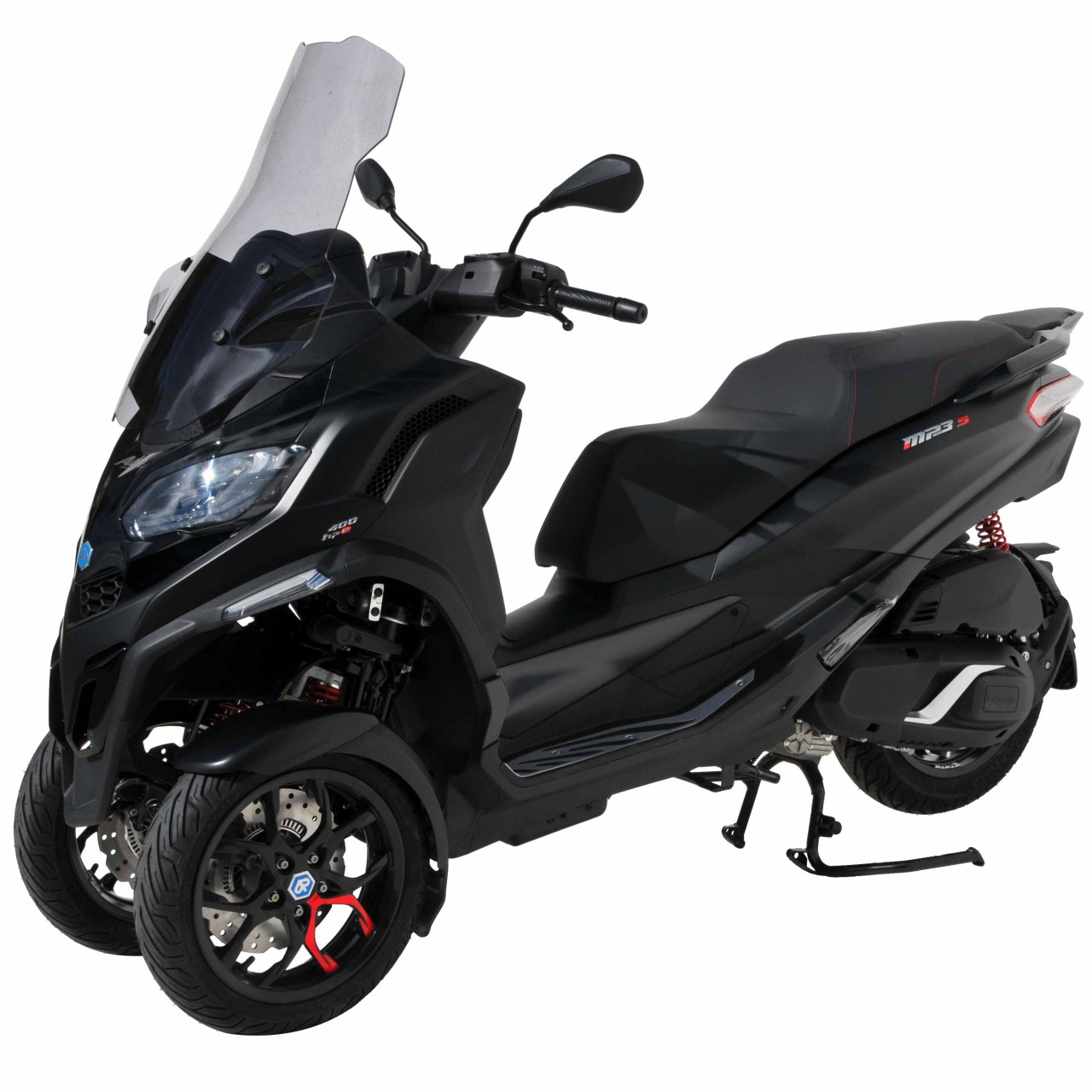Windscherm ERMAX met handbescherming voor Piaggio MP3 400 HPE (-22), getint