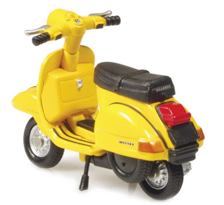 Model Vespa P200E (1978), oranje