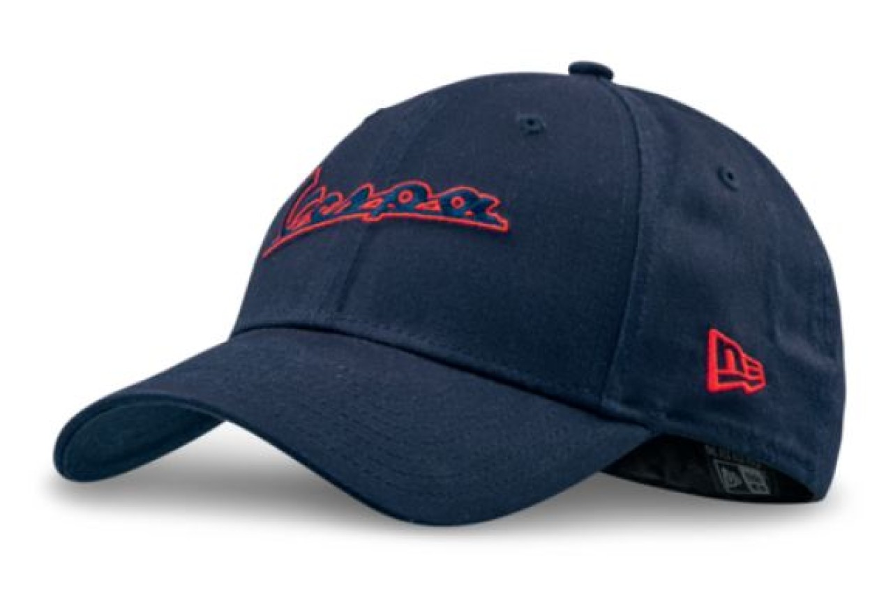 Vespa baseballcap DEC New Era 9Forty blauw
