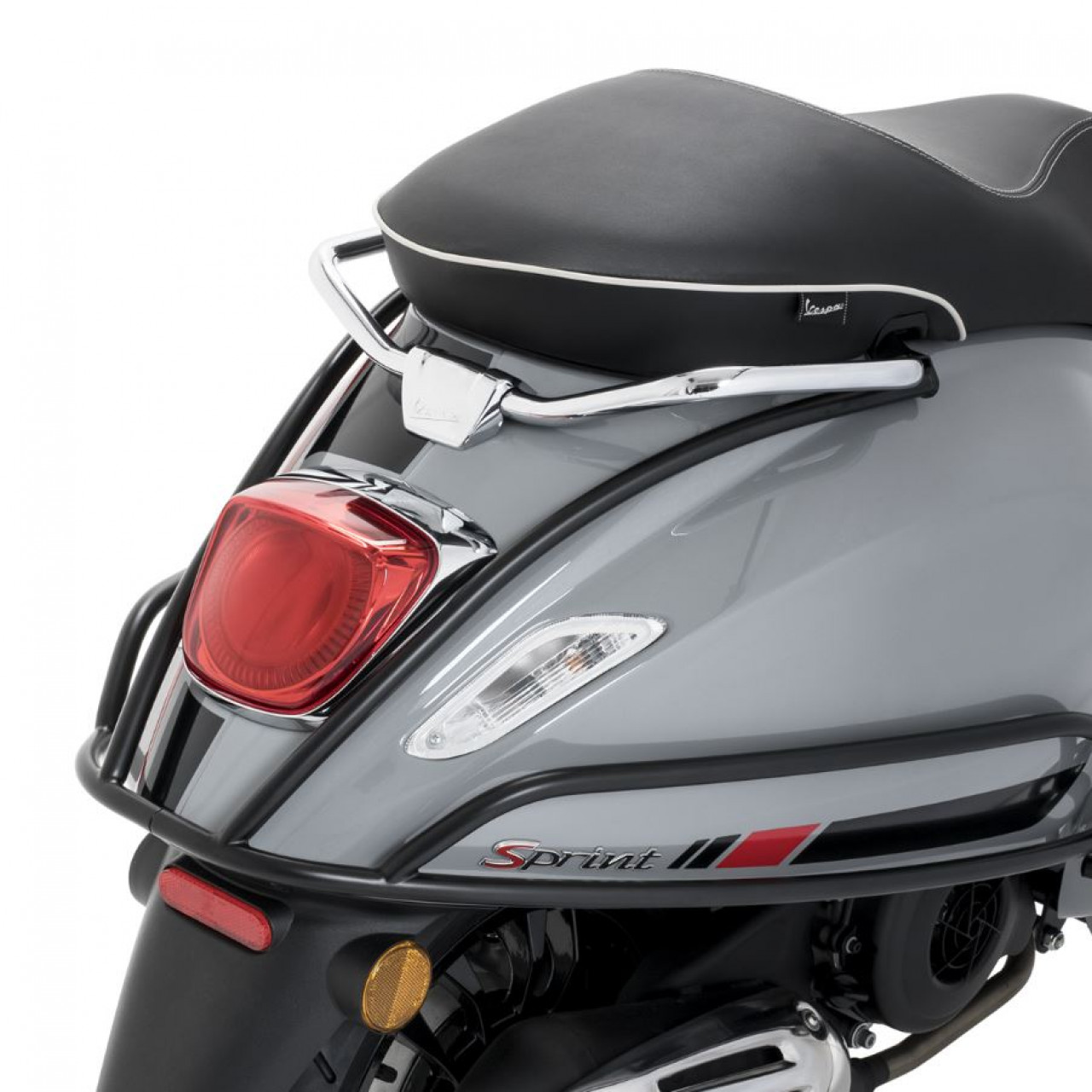 Achterste valbeugel Vespa Primavera / Sprint / Elettrica - zwart