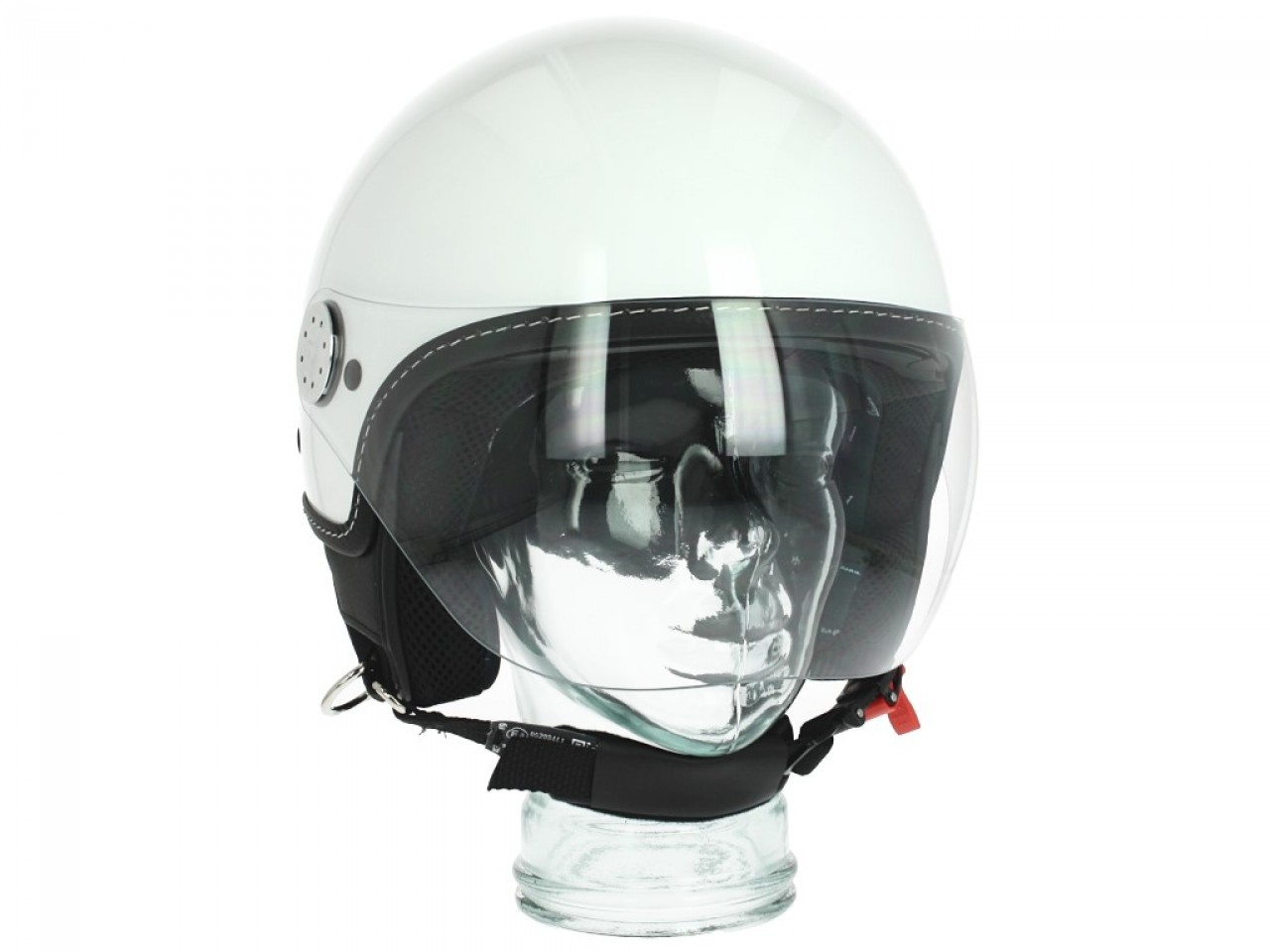 Vespa Jet Helm Vizier 3.0 wit