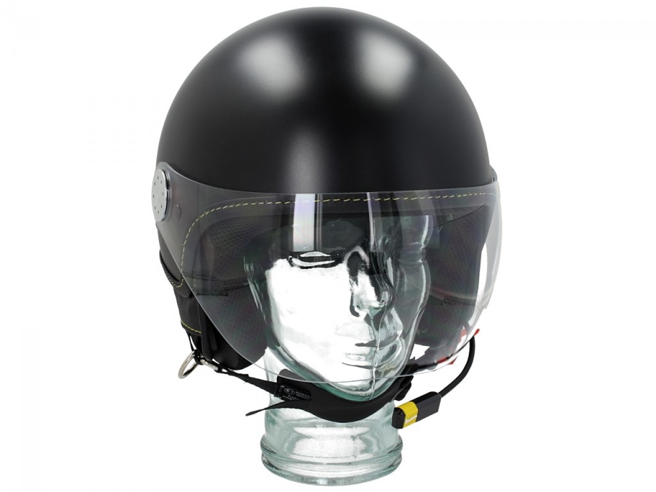 Vespa Jet Helm Vizier 3.0 Bluetooth zwart