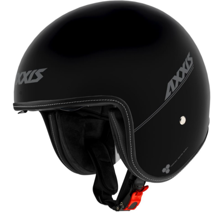 Axxis jethelm, Hornet SV, zwart mat