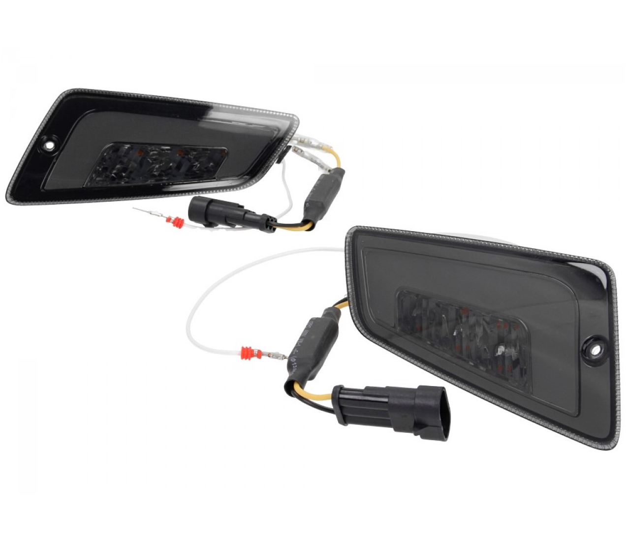 LED-knipperlichtenset voorzijde, getint voor Vespa GT, GTL, GTV, GTS 125-300 (2014-2018)