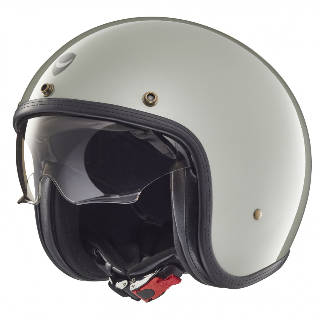Helmo Milano Jet Helm, Audace, grijs