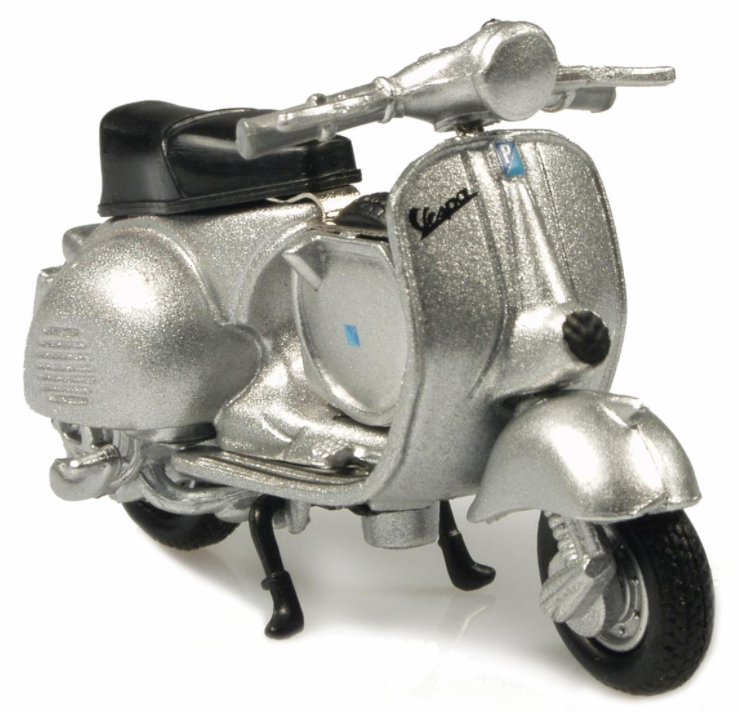 Model Vespa 150GS (1955), zilver