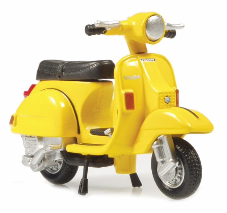 Model Vespa P200E (1978), oranje