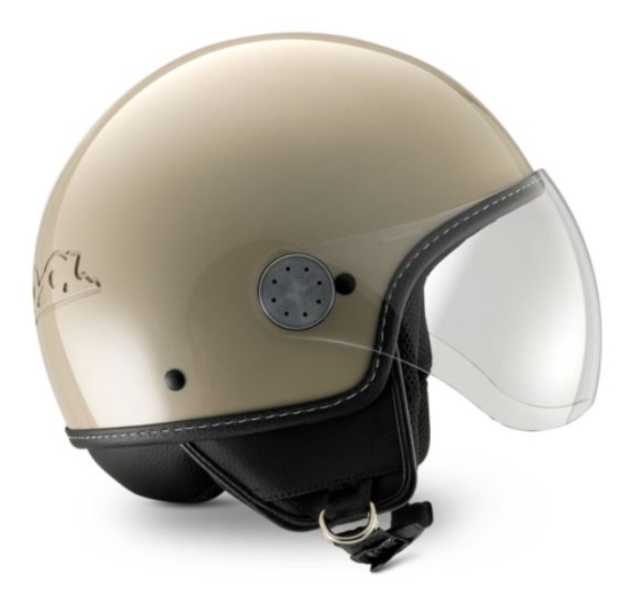 Vespa jethelm, Vespa Visor LangHe, beige (Q01) - L1