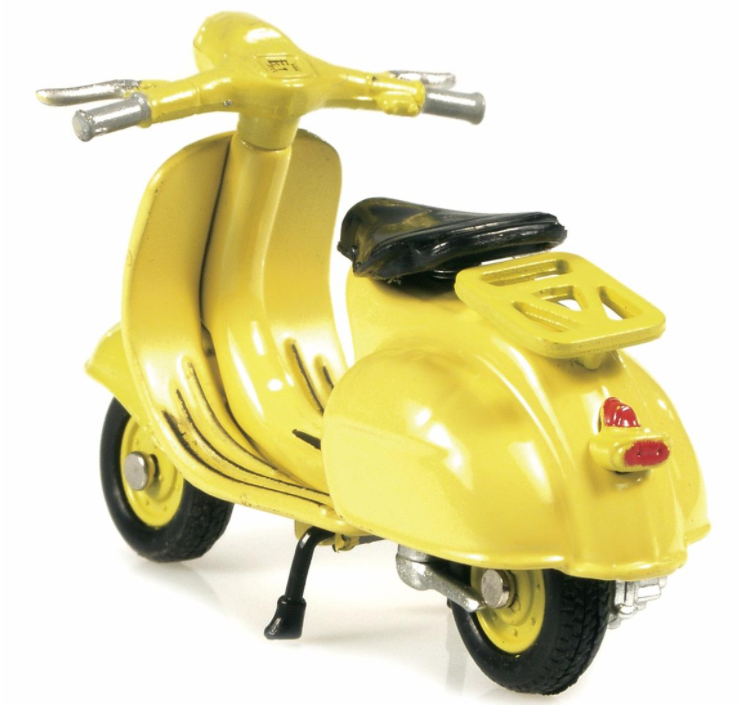 Model Vespa 125 (1960), geel