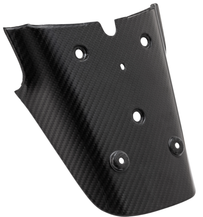 Nummerplaathouder achteraan voor Vespa GTS/GTS Super/GTV 125-300cc, Carbon