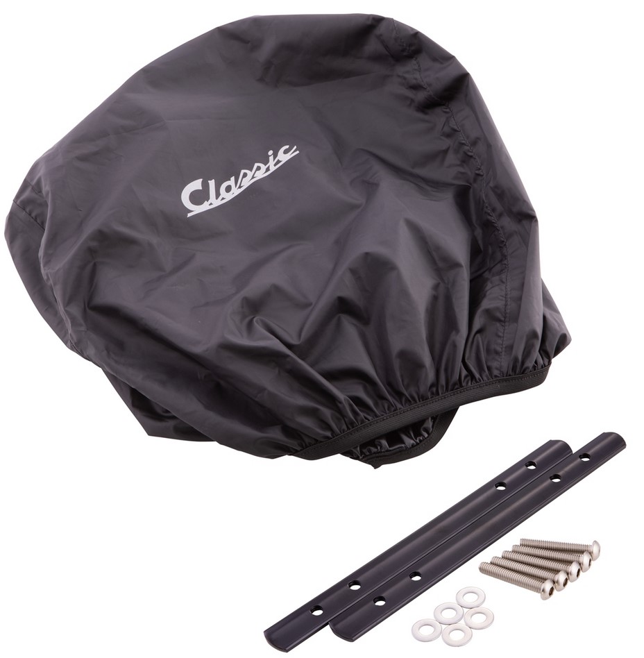 Bagagerek Kit Classic voor Vespa GTS/GTV/GT60 125-300cc, donkerbruin