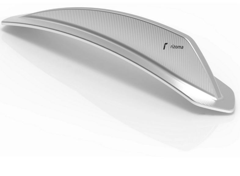 Spatbordnippel RIZOMA voor Vespa GTS/GTS Super 125-300cc (`23-), zilver