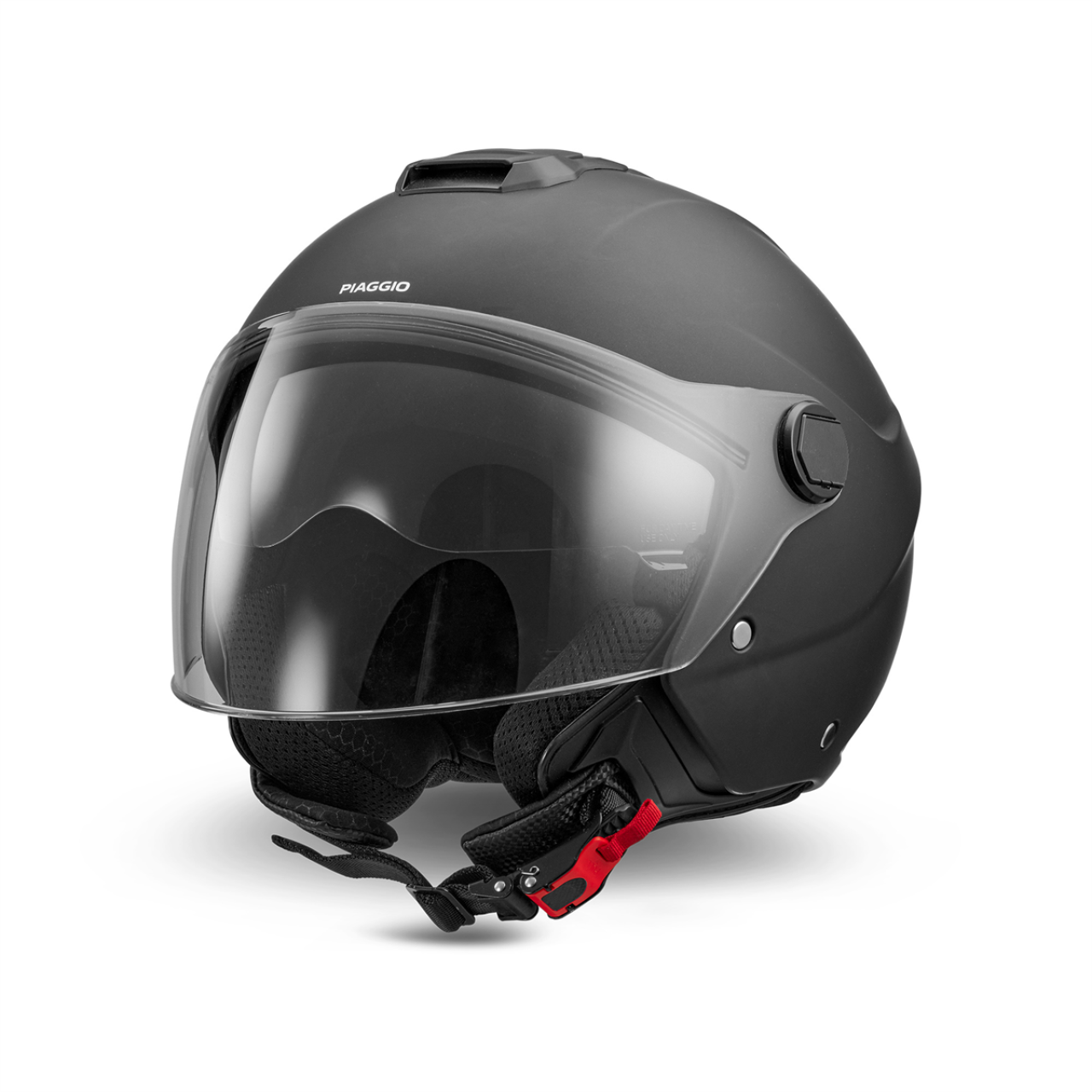 Piaggio jethelm Demi Jet UL01 matzwart