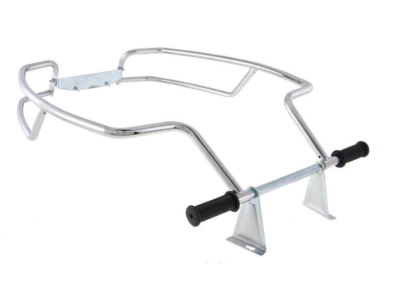 Crashbar zijafdekking voor Vespa PX 80-200cc, chroom