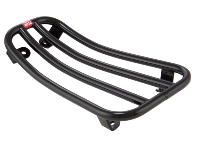 Bagagedrager opstap zwart voor Vespa Primavera/Sprint 50-150cc