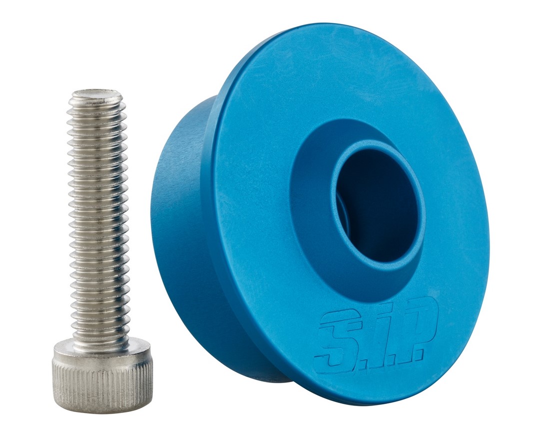 Montageset voor spiegels aan het stuur zonder stuurgewichten, MK II, blauw